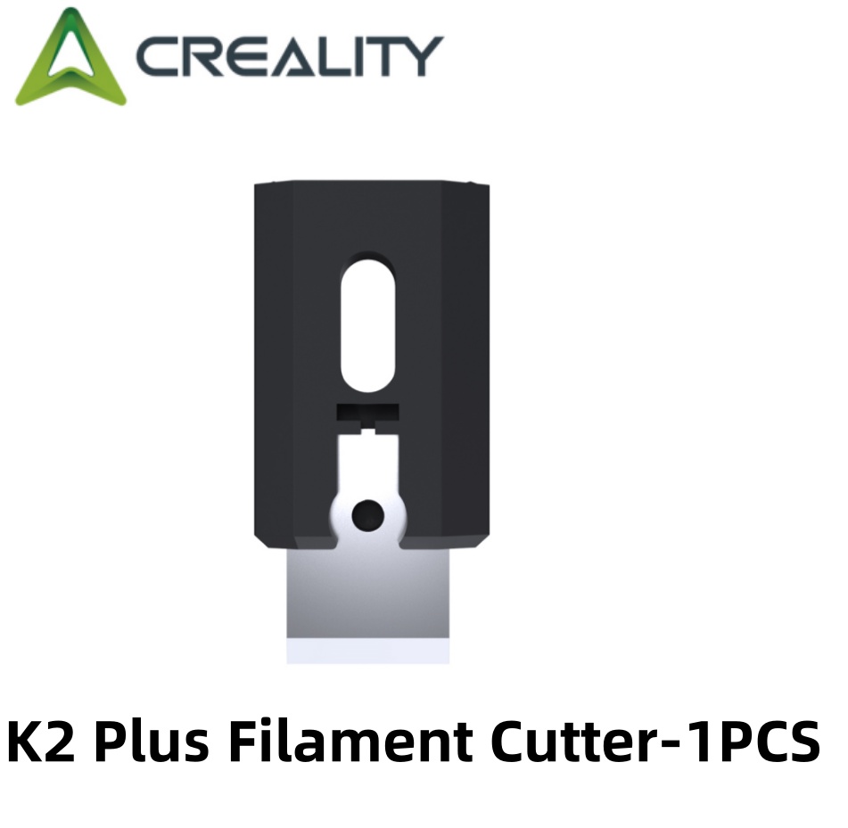 Creality original  k2 plus combo filamentskærer, høj holdbarhed og hurtig udskiftning af filamentskærermodul til 3d printere: Sort