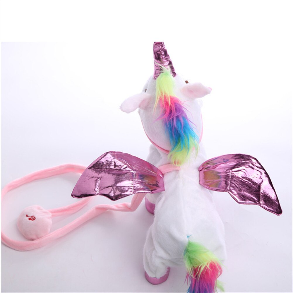 35cm Elektro gehen Einhorn Plüsch Spielzeug Stofftier Spielzeug Elektronische Musik Einhorn Spielzeug Für freundlicher freundlicher Weihnachten