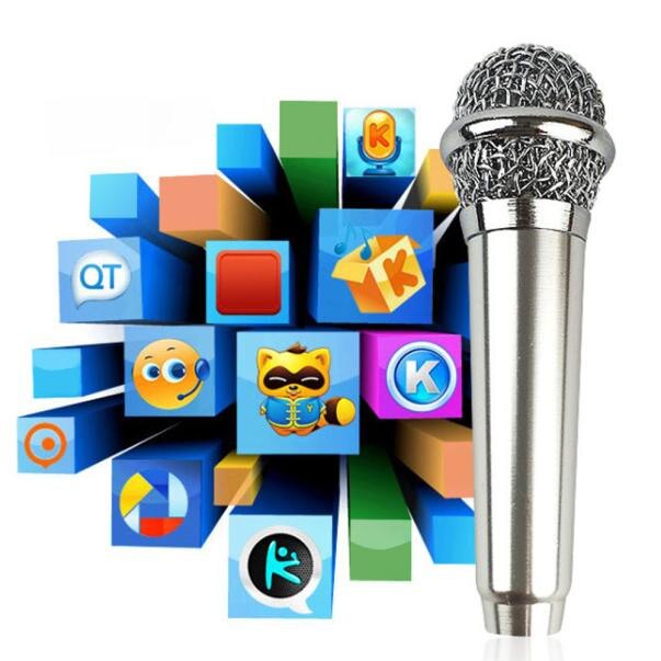 Mini Karaoke High Standard Condenser Microphone with Headphone Stretch Audio Cable and Micro Tube Integrated Microphone #10