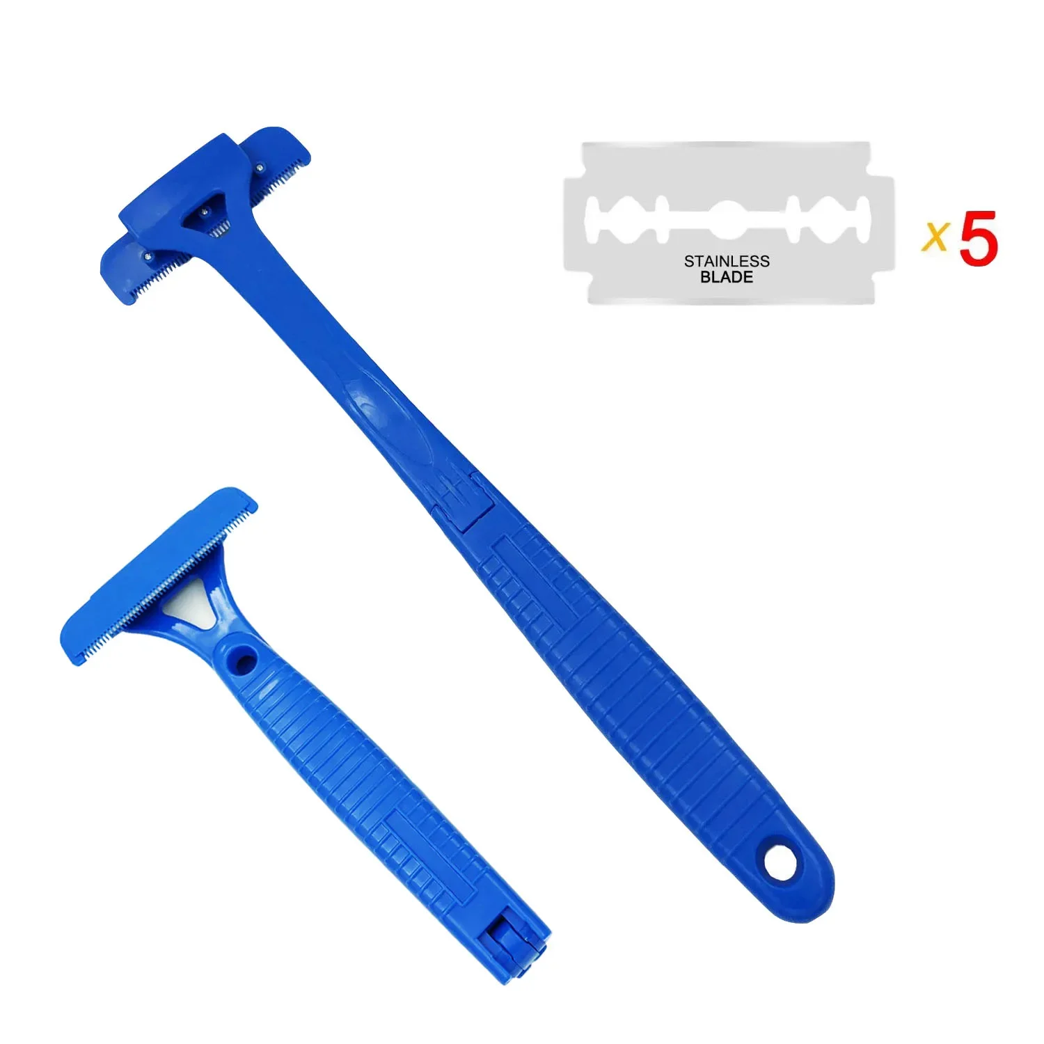 Men Back Shaver Hair Shaver Two Head Blade Foldabl... – Vicedeal