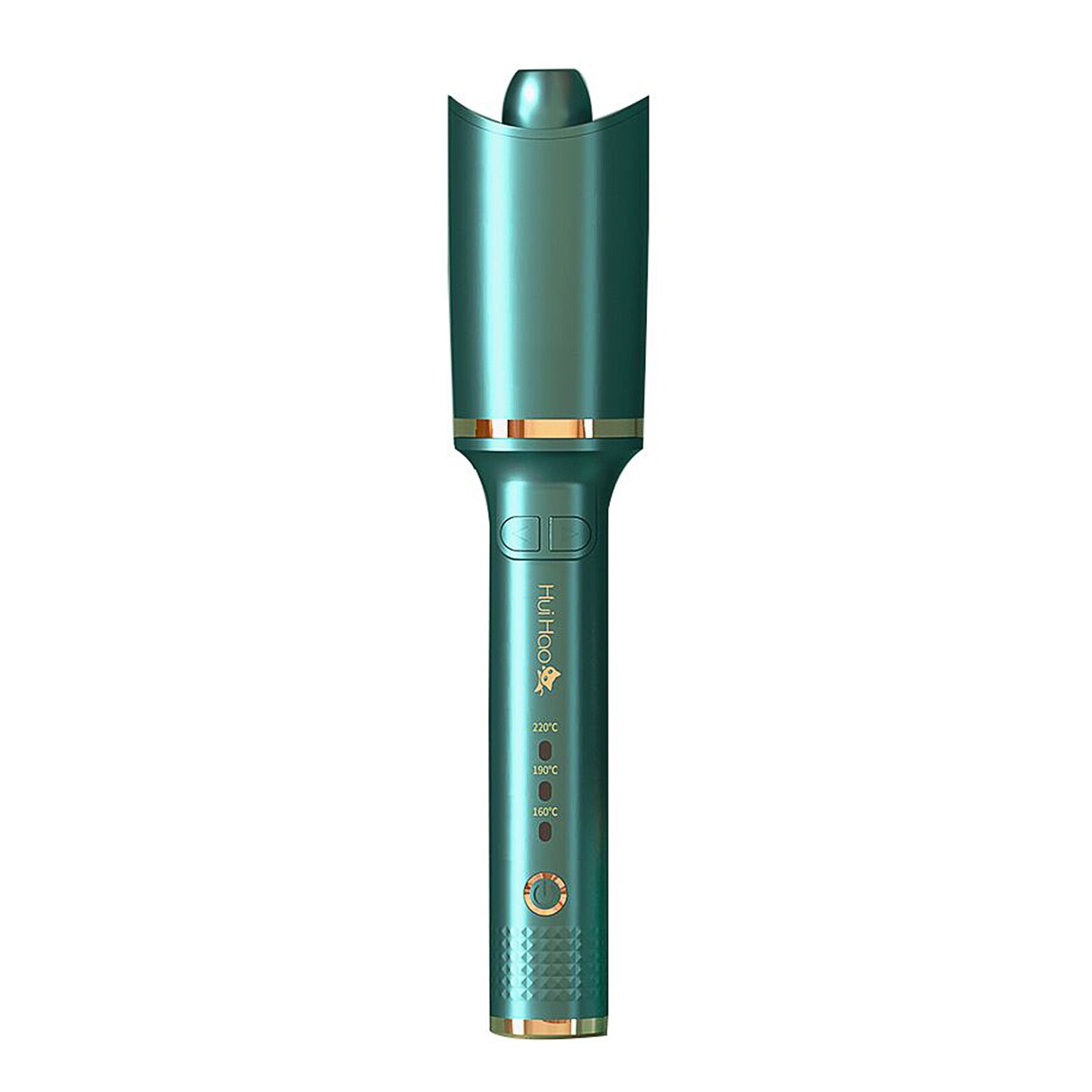 Rizador de pelo eléctrico automático, máquina rizadora de cabello con calefacción rápida: Green / US