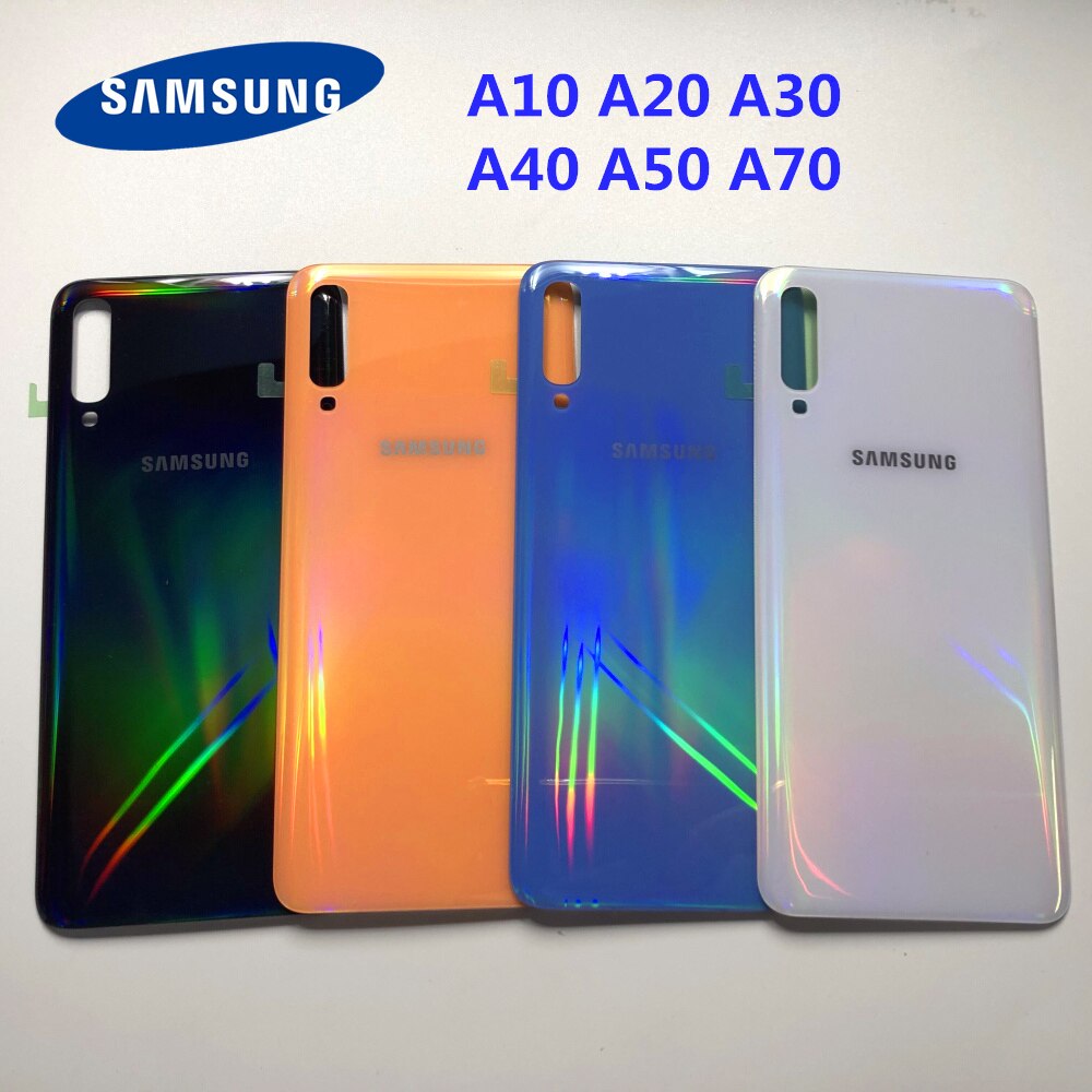 Do Samsung Galaxy A10 A20 A30 A40 A50 A70 2019 bateria tylna pokrywa obudowa wymiana części naprawa A50 powrót pokrywa baterii