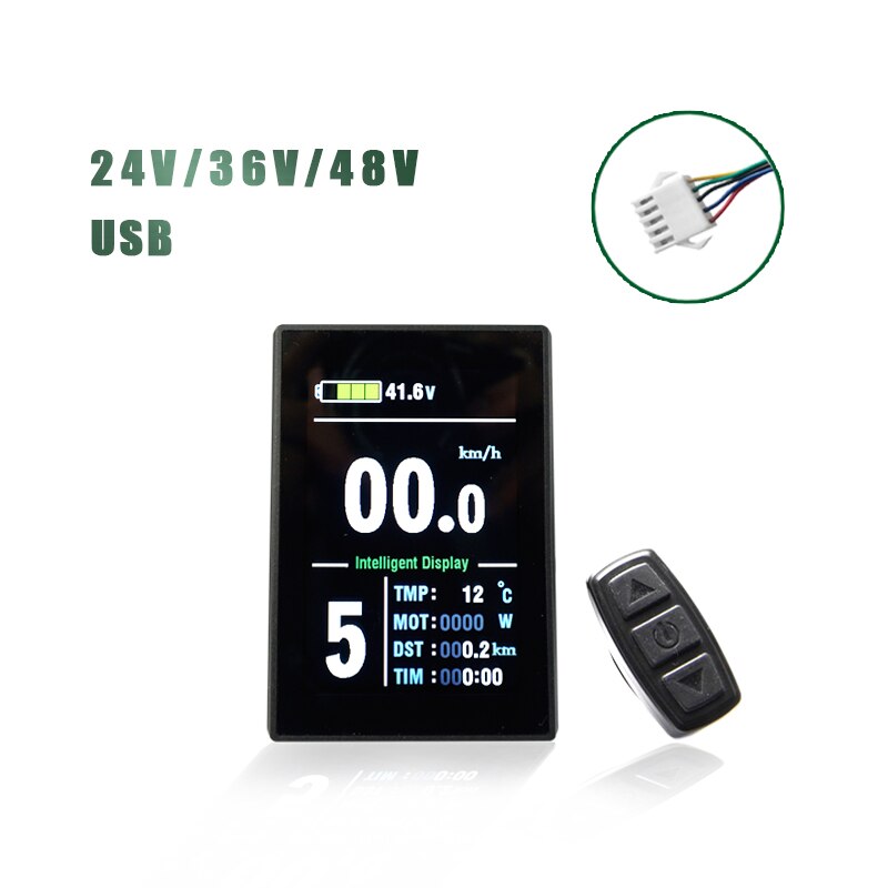 Kt Ebike Lcd Led Display Kuteng 24V 36V 48V Lcd3 Lcd8h Led 880 LCD7 Elektrische Fiets display Voor Elektrische Fiets Kit