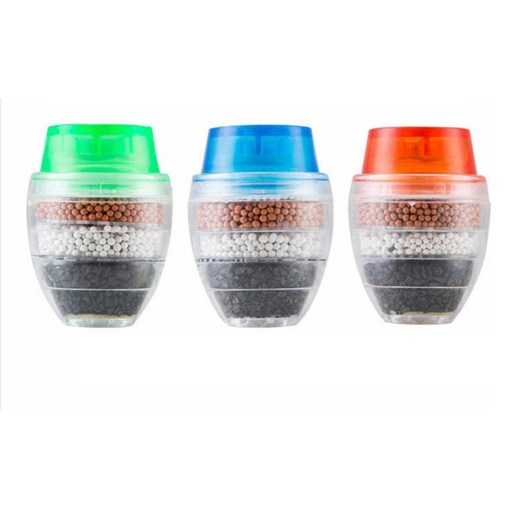 Universal Kitchen Faucet Filter Portable Tap Water Purifier Home Activated Carbon Multilayer Water Filter