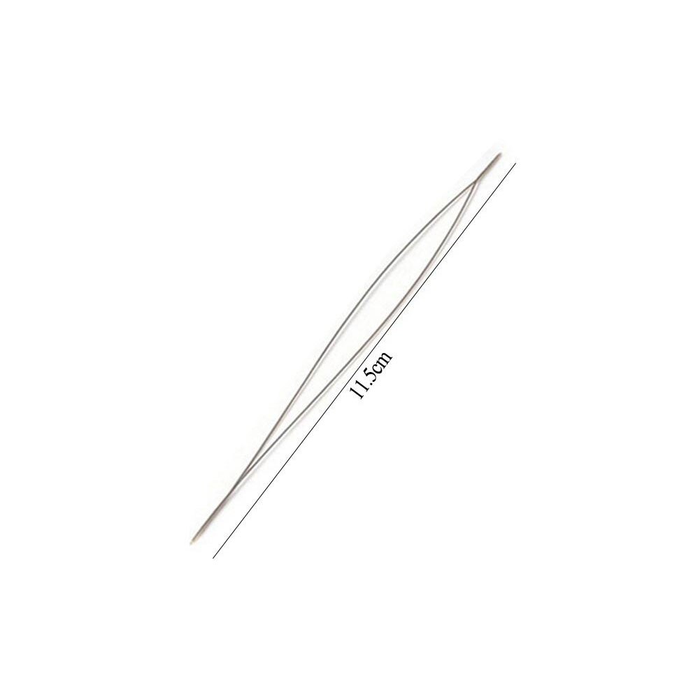 1PC Big Eye Borda Aghi per perline e perle Threading Stringa del Cavo di Facile Strumenti di Creazione di Gioielli in 5 formati: 11.5cm