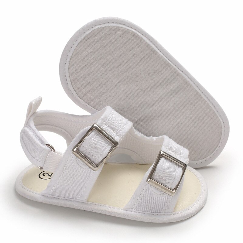 Nuevas sandalias de lona para niños y bebés de verano, sandalias de lona para niños, zapatos de bebés informales a la para primeros pasos