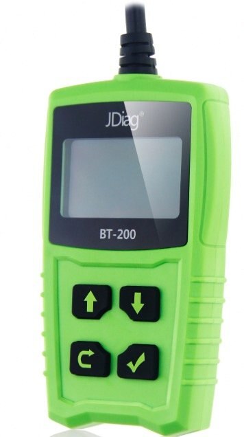 BT-200 Auto Batterij Tester Jdiag Fascheck Lcd Display Universele Auto Batterij Leven Gedetecteerd Tool Automotive Detector J Dia J3O1 #