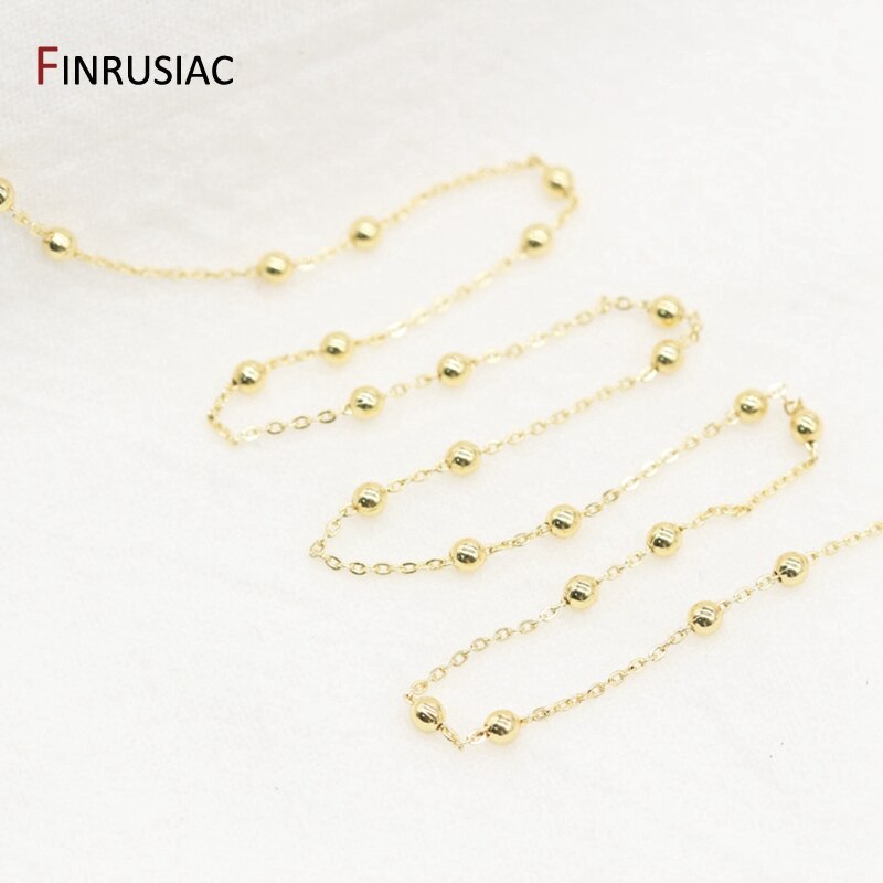 0.5m/1m Multi Types Chain For Jewelry Making Loose Chain Handmade DIY Bracelets Necklace Earrings Material: S / Light Pink