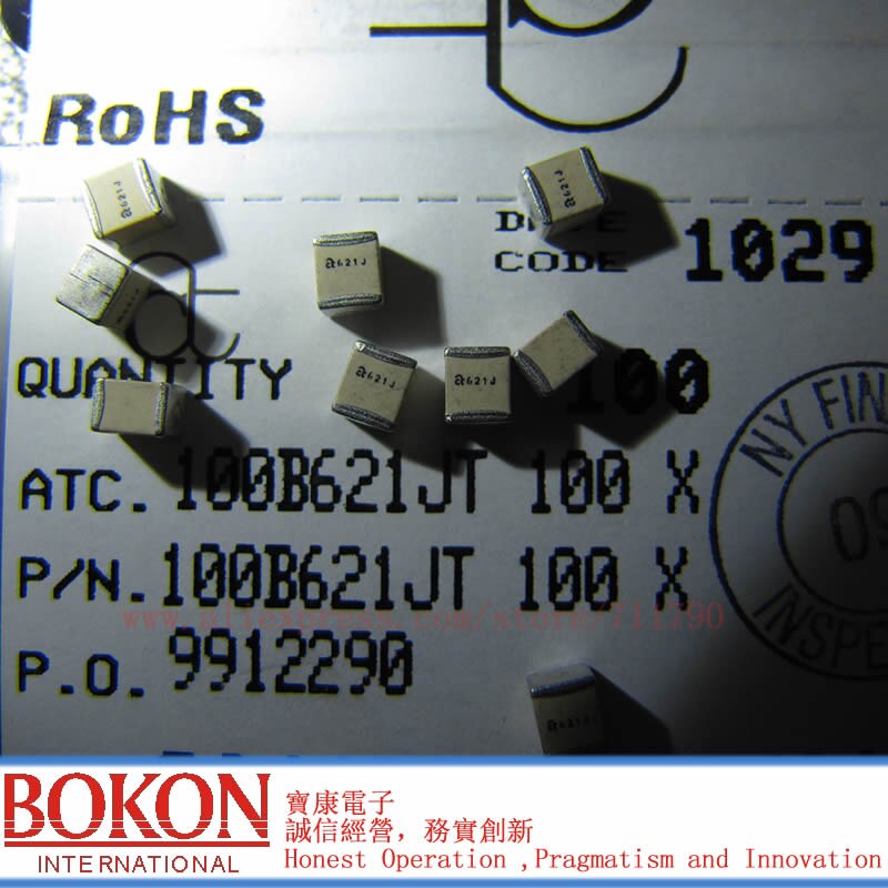 Hohe Q Kondensatoren P90 ATC100B220JT500XT ATC100B220JW500XT ATC100B220JP500XT ATC100B220JT500XT a220J a220J 22pF Chip Kondensator