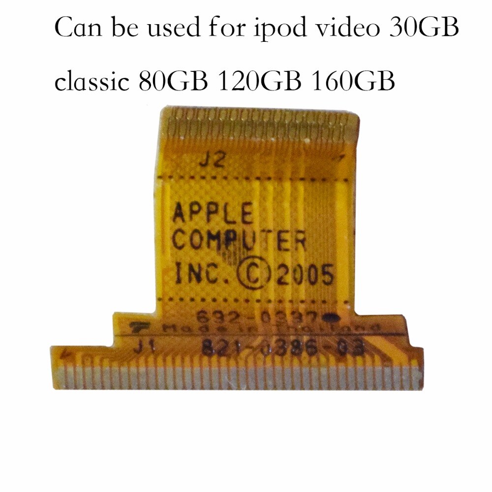 Ipod video classic hdd kabel harddisk kabel foripod 5th 6th harddisk kabelhdd forbindelse