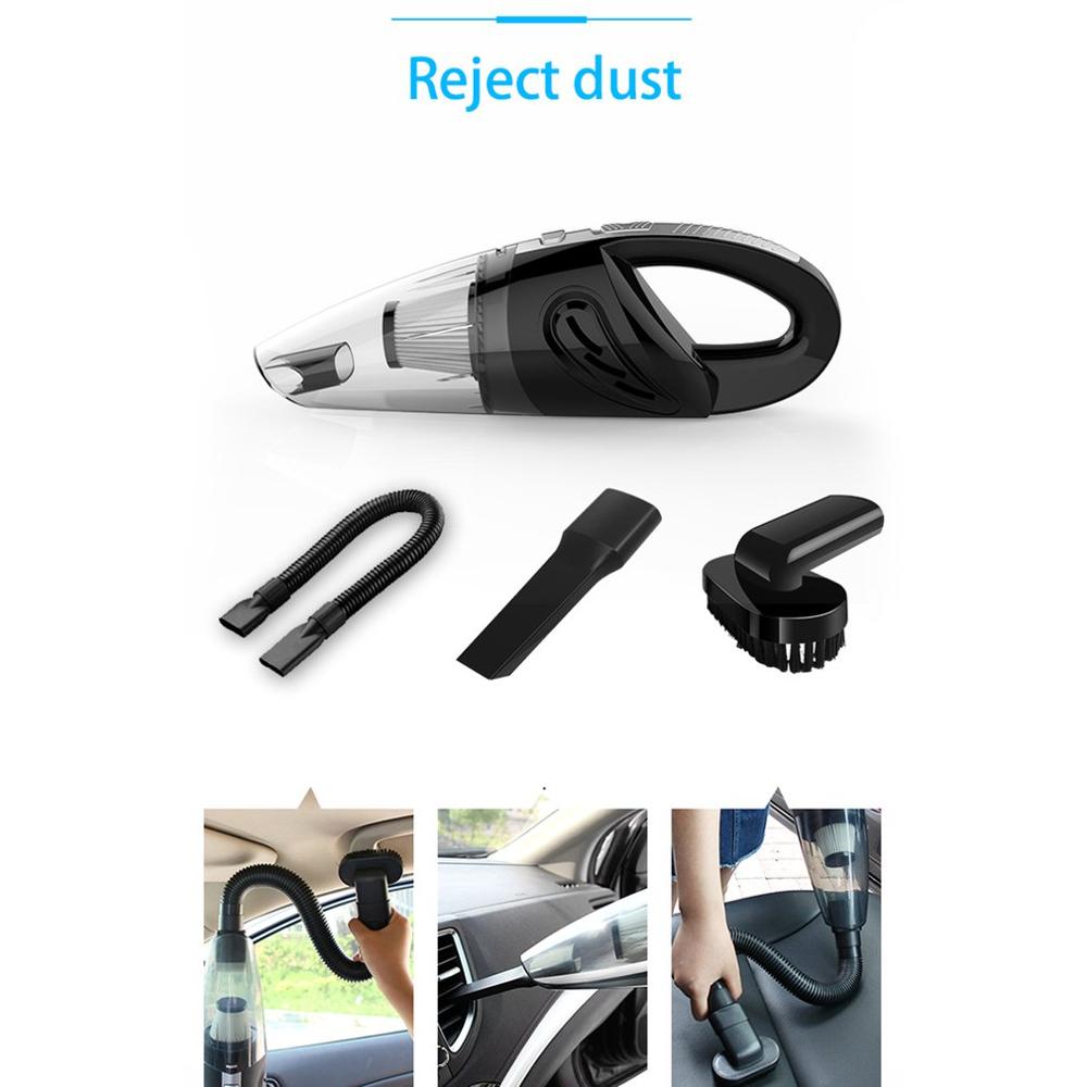 Handheld Vacuum Cleaner Cordless Powerful Dry And Wet Suction Rechargeable Vacuum Cleaner Quick Charge Auto Home Handheld Vacuum