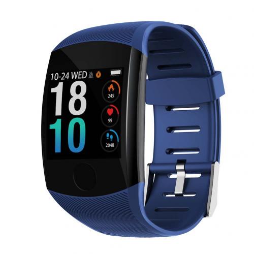 Q11 Smart Armband Bloeddruk Hartslagmeter Sport Fitness Tracker: Blauw