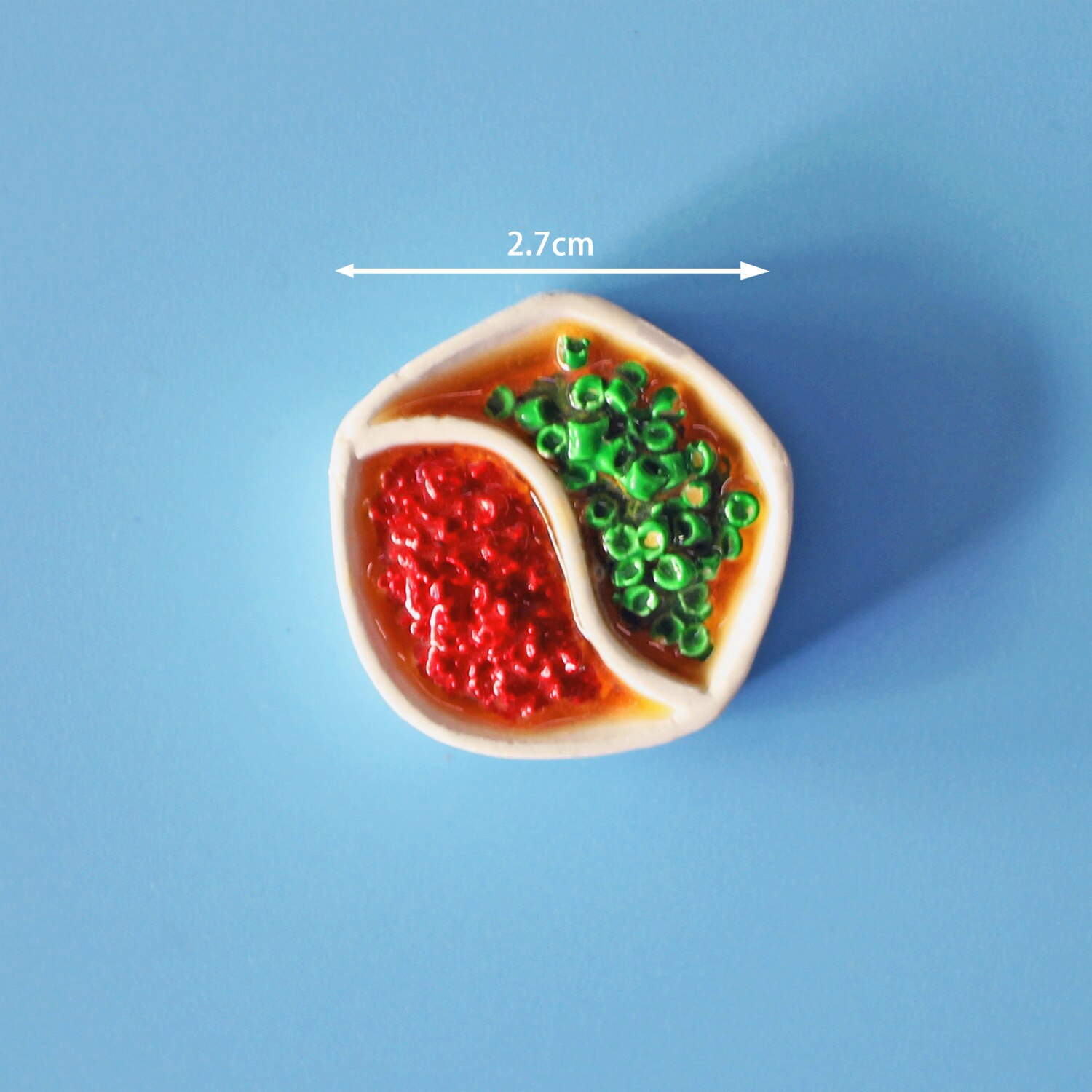 Creatie Fasion 3D Gifs Refrigerator Magnetic Sticker Simulation Chinese Food Polyresin Fridge Magnet Souvenir Message Holder