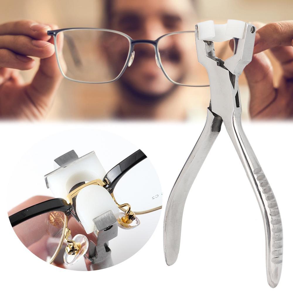 Optische Brillen Frame Aanpassen Tang Nylon Platte Kaak Nylon Einde Eye Brilmontuur Reparatie Gereedschap Kit voor Aanpassen Glas Frame