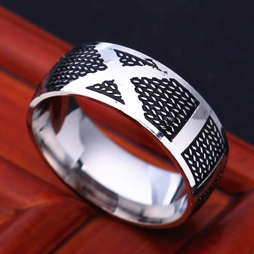 Moredear Mode 8Mm Titanium Stalen Ring Voor Mannen En Vrouwen: 10