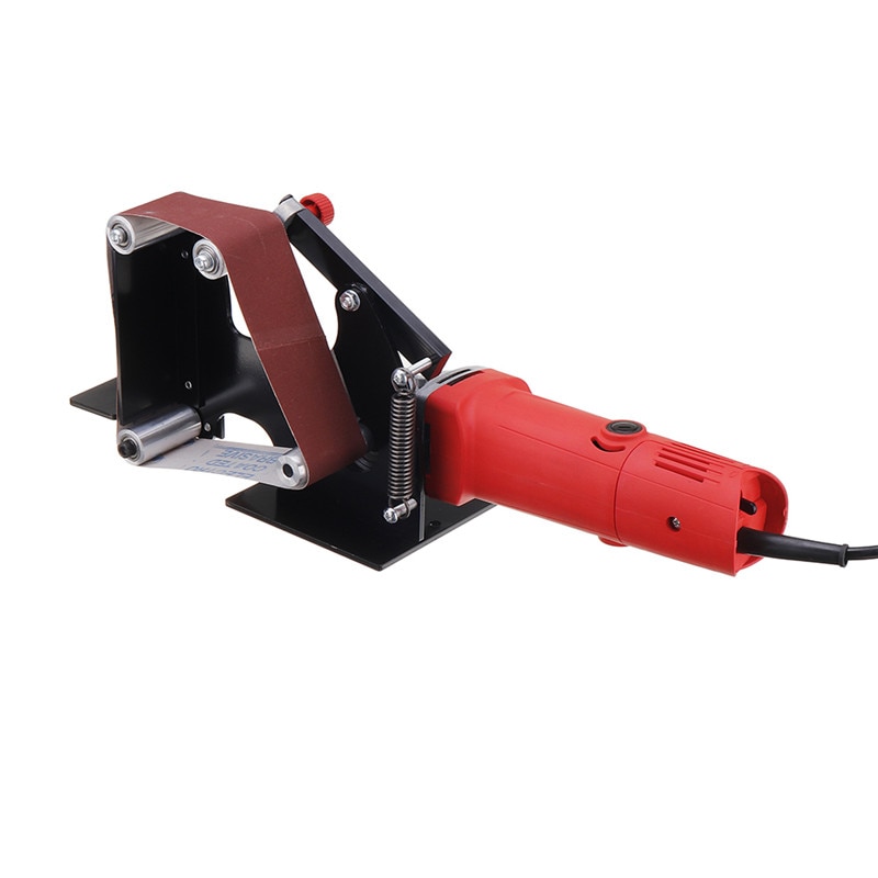 Adaptateur de bande de ponçage pour meuleuse d'angle en fer électrique Durable, pour les accessoires de ponceuse et de polisseuse 115 et 125