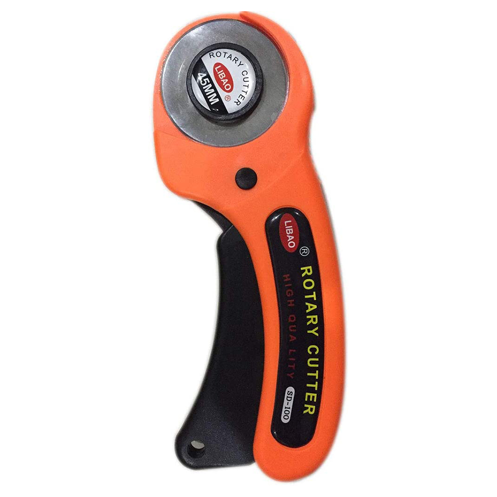 Leather Craft 45mm Rotary Cutter Leather Cutting Tool Fabric Cutter Circular Blade DIY Patchwork Sewing Quilting Fit Cut