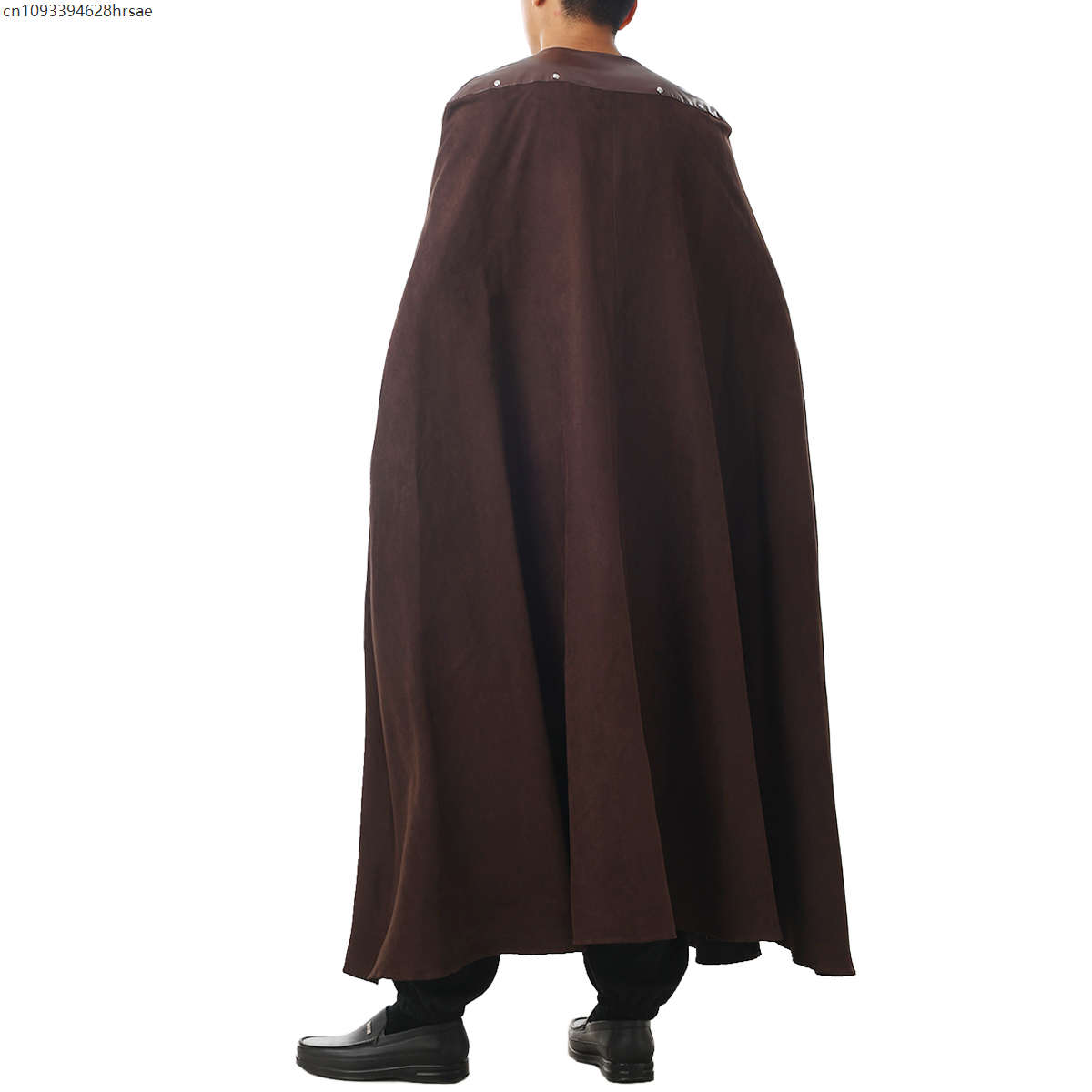 Mantello medievale uomo donna mantello vintage gotico mantello nero medievale cavalieri vichinghi costume halloween cosplay vestiti