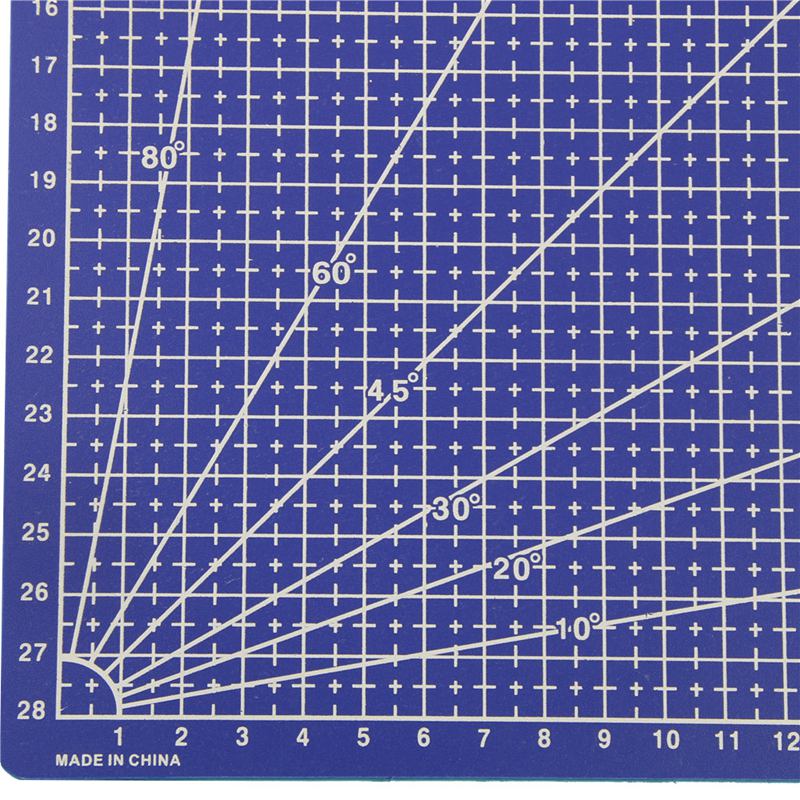 Tapetes de corte de costura de Reversible, alfombrilla de corte de grabado, herramientas manuales hechas a mano, A3/45x30cm, 1 unidad