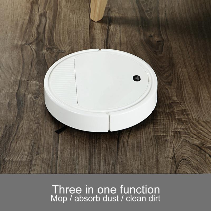 3 in 1 Wiederaufladbare Intelligente Roboter Staubsauger Multi-funktion Smart Kehrmaschine Trocken Nass Kehren Reiniger für Zu Hause