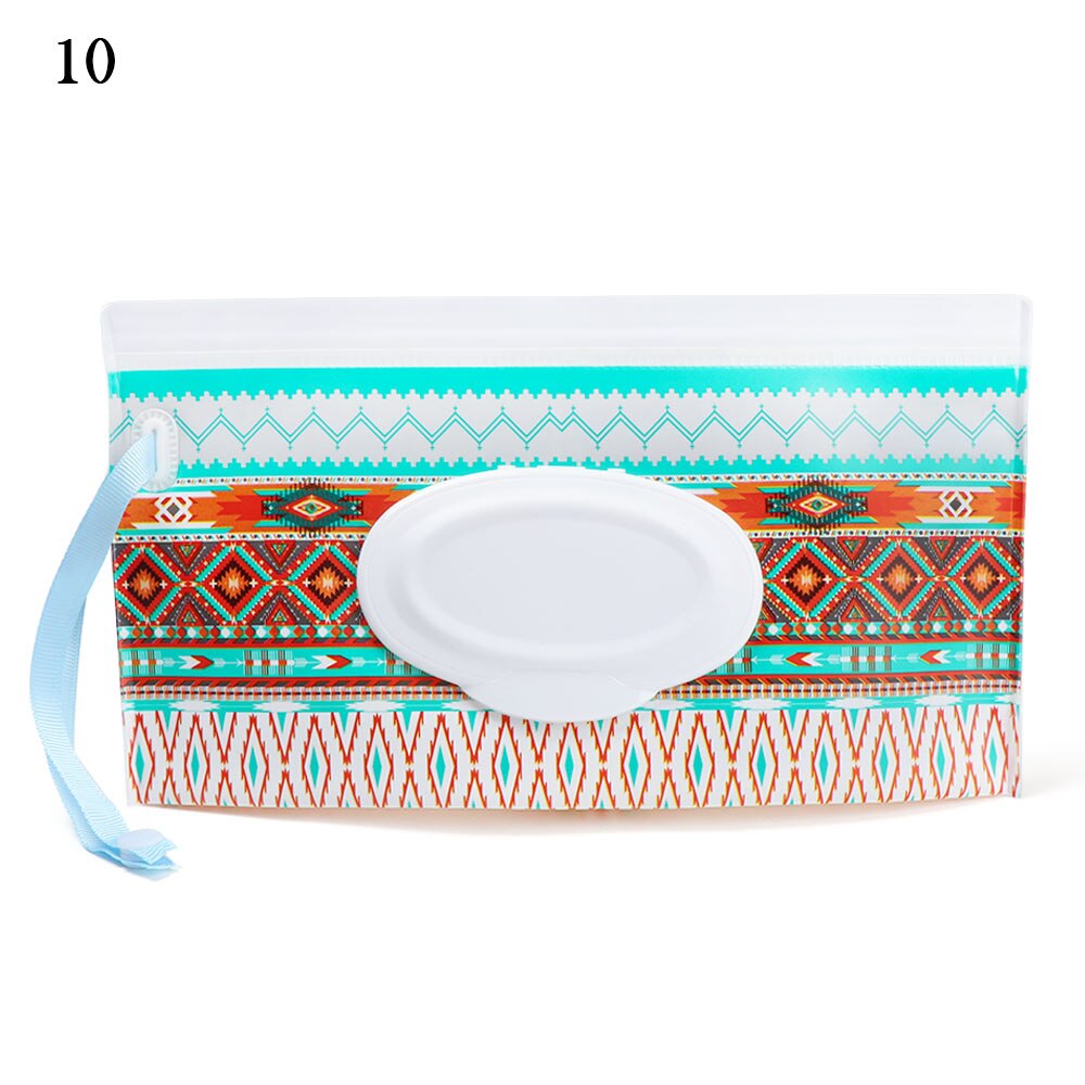 New EVA Baby Wet salviette custodia porta salviette uso riutilizzabile borsa per salviettine umidificate Flip Cover scatola per fazzoletti passeggino per esterni accessori: Style 1-10