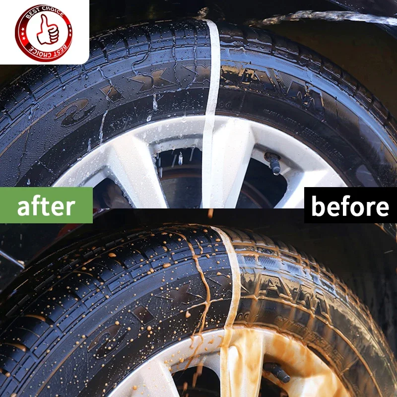 Revêtement brillant pour pneus de voiture, Aivc, plastique, caoutchouc, Agent de restauration de roues, polissage par pulvérisation, éclaircissant, détails automobiles