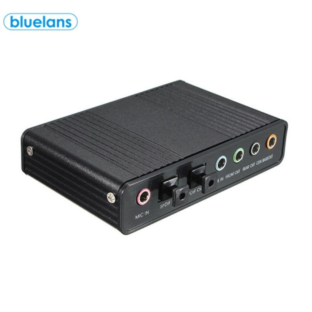 Computer Externe Geluidskaart 6 Kanaals Usb 2.0 Ex... Vicedeal