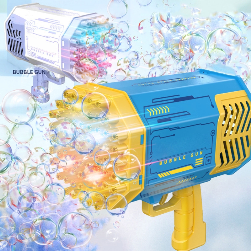 Bubble Toy Bubble Machine con 69 fori per bambini novità Summer Yard Play Gift