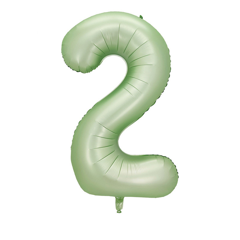 40inch Large Olive Green Number Balloons 1 2 3 4 5 6 7 8 9 Foil Balloon Birthday Party Decorations Figures Globos Baby Shower: RUBY