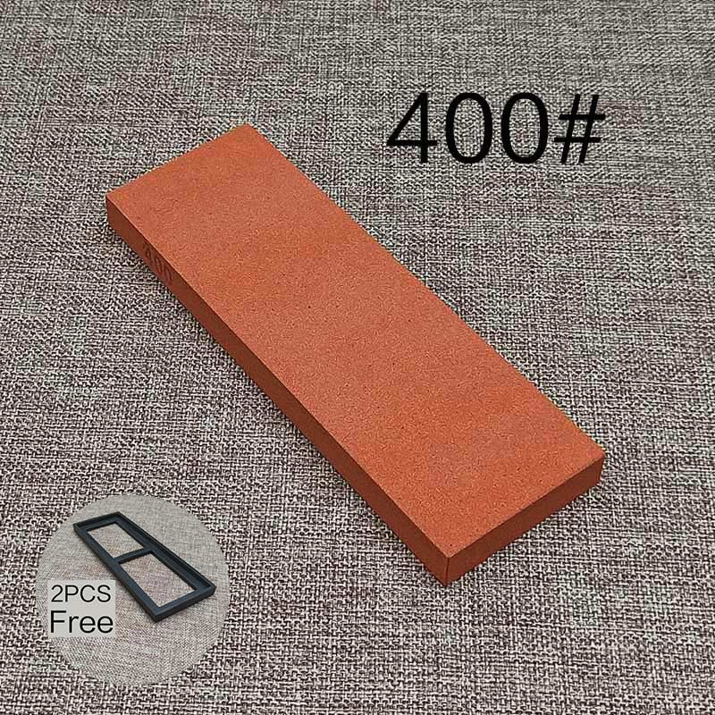 Messenslijper Stone Dual Side Slijpsteen Professionele Keuken Slijpen Molen Oliesteen 240 600 3000 8000 10000 # Honen Set: 400 grit