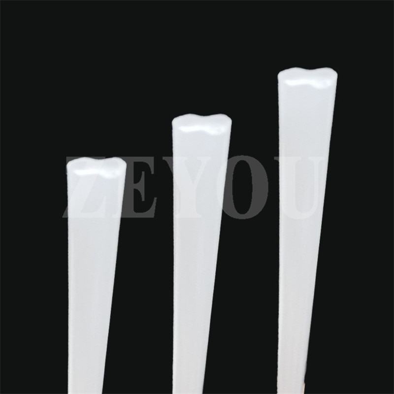 5mm dia 1meter long white round plastic PVDF welding rod for PVDF products soldering