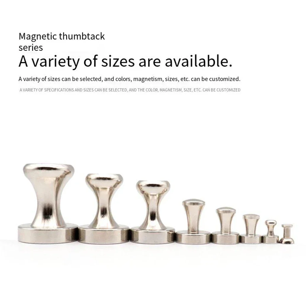 Magneti da frigorifero N45 Puntine magnetiche Puntine magnetiche al neodimio Puntine da disegno magnetiche Ventosa per lavagna Frigo Cucina