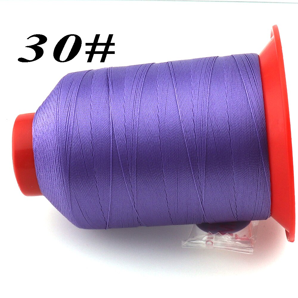 Purple Four Size High Tenacity Nylon Sewing Thread For Hand Sewn&amp;Machines Patchwork Leather Hand Stitch Jewelry Accessories: 1200yards