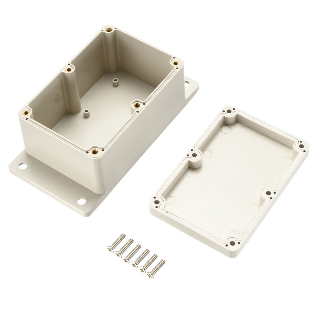 Uxcell 58X92X67 Mm Elektronische Abs Plastic Diy Junction Box Behuizing Project Case Grijs 120x80x65mm