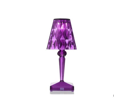Touch Sensor Diamond Table Lamp Bar Bedroom Bedside Coffee Crystal Led Table Lamp Night Light Acrylic Decorative Lamp: 6