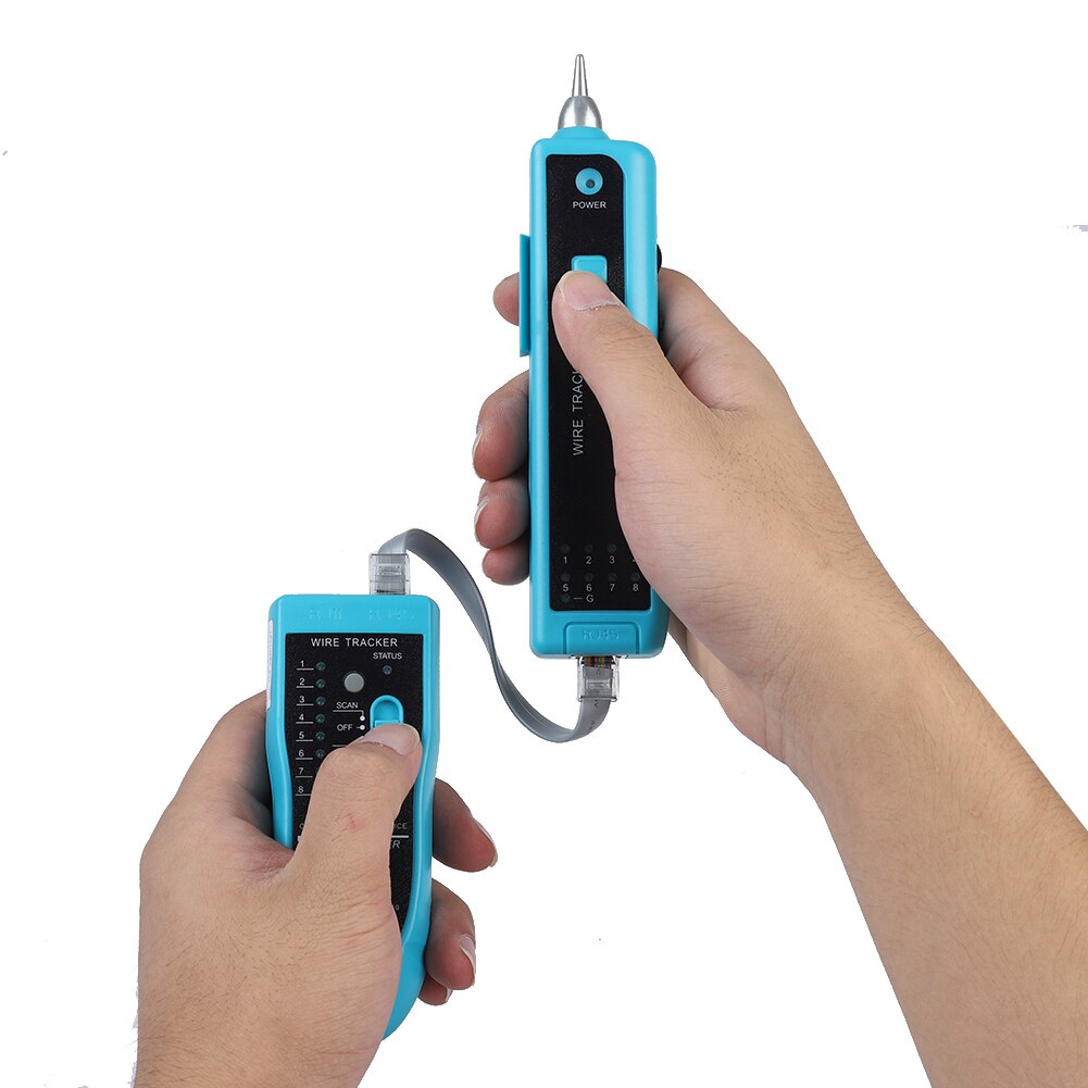 Handheld Rapid LAN Cable Tester Line Finder Wire Tool Kit Set DH
