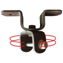 Fighting Hanger Screw Hook Ceiling Hanging Supplies Rotate 360-degree Iron