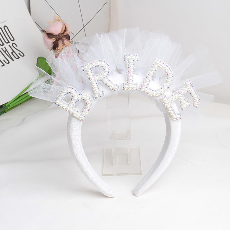 Hochzeit Dekoration Braut Schleier Hausschuhe Weiß Braut Als Satin Schärpe Mädchen Stirnband Schuhe Schulter Band Party Dekorieren Lieferungen: Fluoreszenz Gelb