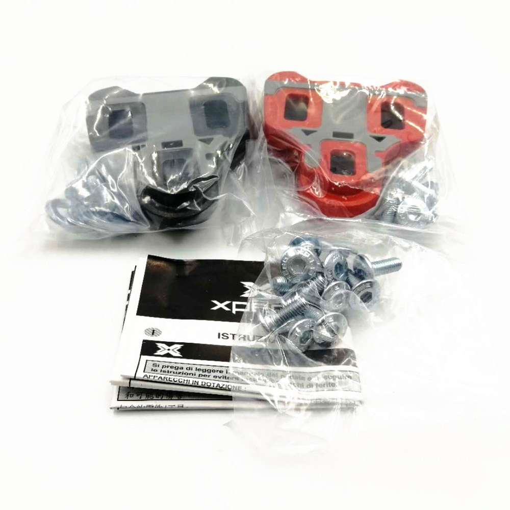 Xpedo Wellgo XRF07MC 235g alloy Road Bicycle clipless Pedals with 2 pairs look keo Compatible cleats self locking bike pedals