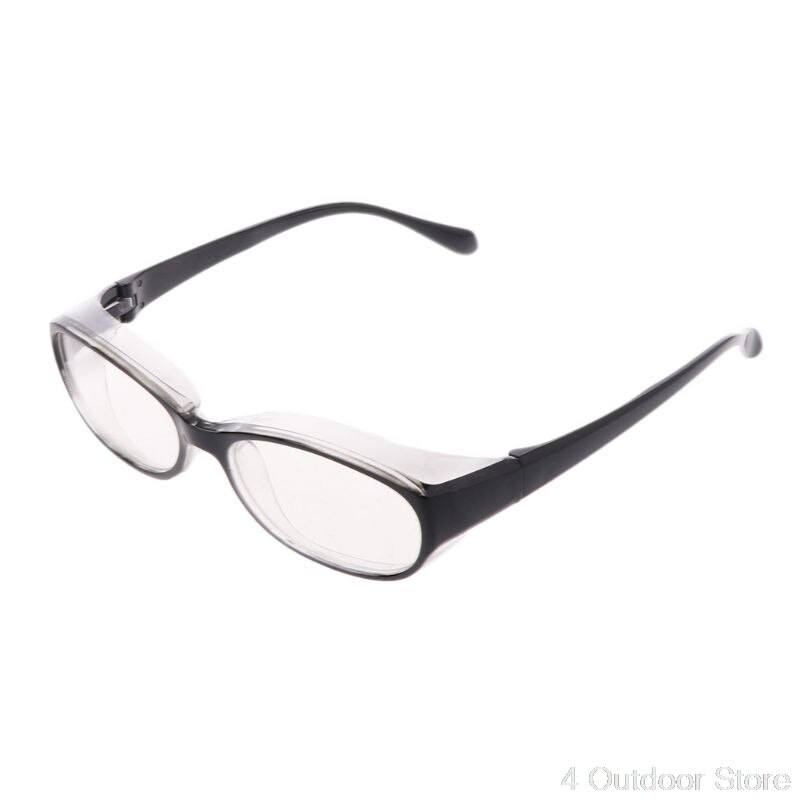Schutzbrille Augenschutz Anti-nebel Wind Staub Sand Gläser Pollen-nachweisen Anti Blau Licht Brillen O01 20: Schwarz