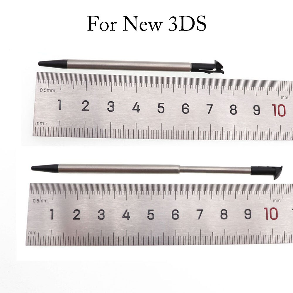 TingDong 1 stücke Versenkbare Metall berühren Bildschirm Stift Kuli-einstellen Für Nintend Für Nintend Neue 3DS Für Neue 3DS LL XL Spielen Zubehör