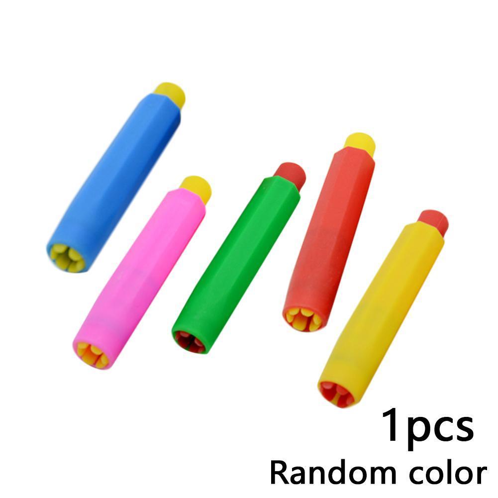 Extensor de escritura para maestros, accesorios de tiza para tablero de dibujo para niños, ayuda a la enseñanza escolar aleatoria, soportes (Color P8V7), 1 Uds.