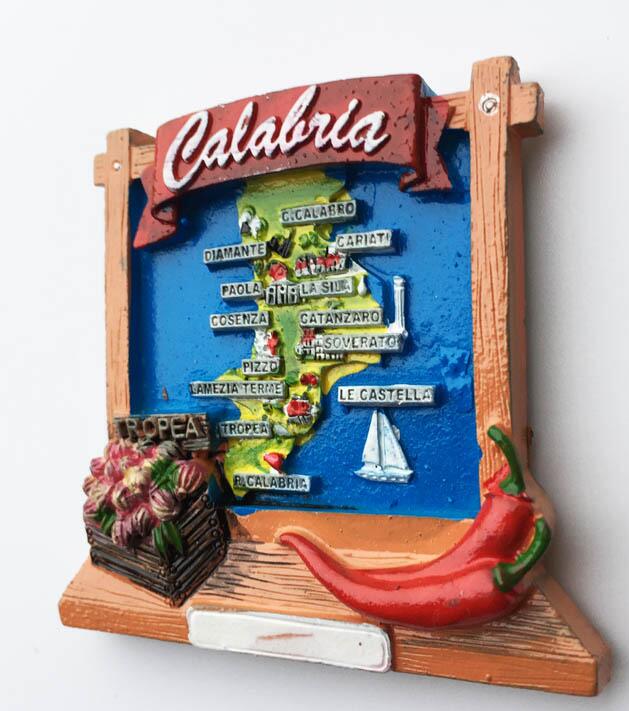 Tropea Italy Refrigerator Souvenir Map Magnetic Sticker Fridge Magnet Message Post Fridge Magnets Home Decor