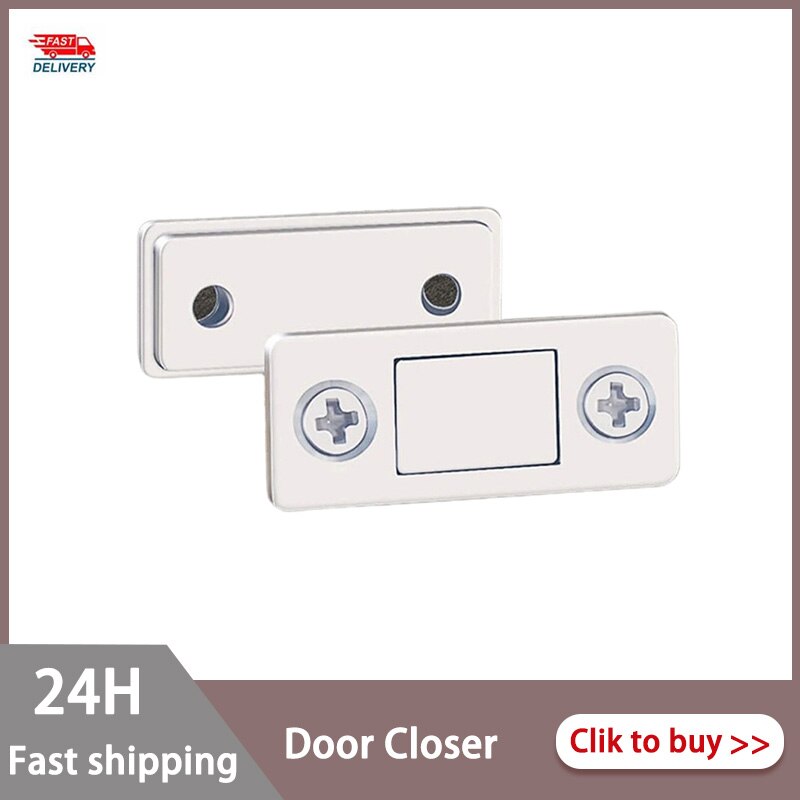 Invisible Door Stop Punchfree Strong Antiloose Door Closer