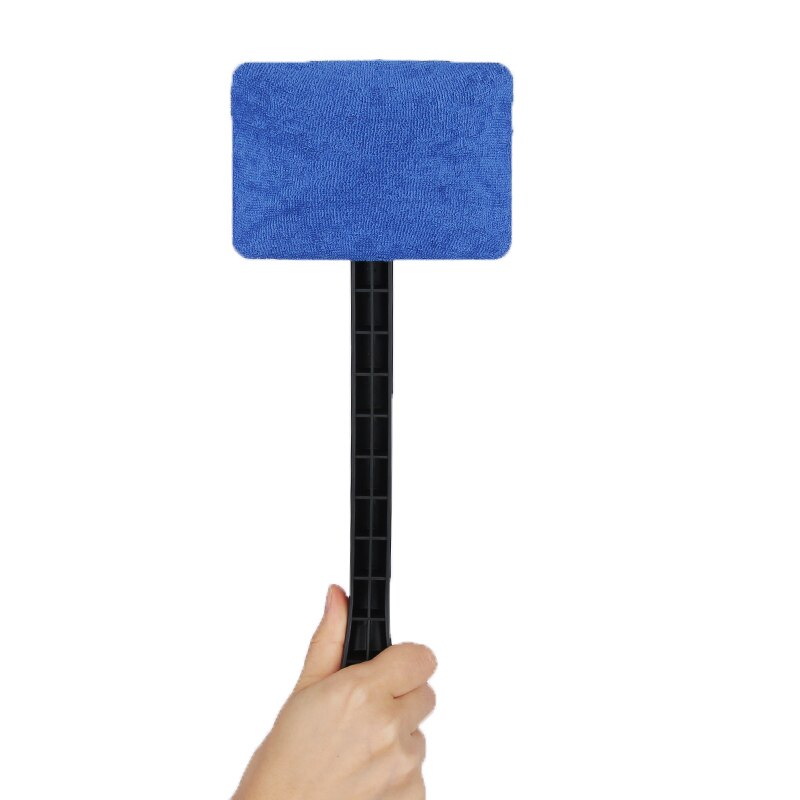 Car Window Cleaner Brush Kit Windshield Cleaning Wash Tool Inside Interior Auto Glass Wiper With Long Handle Car Accessories