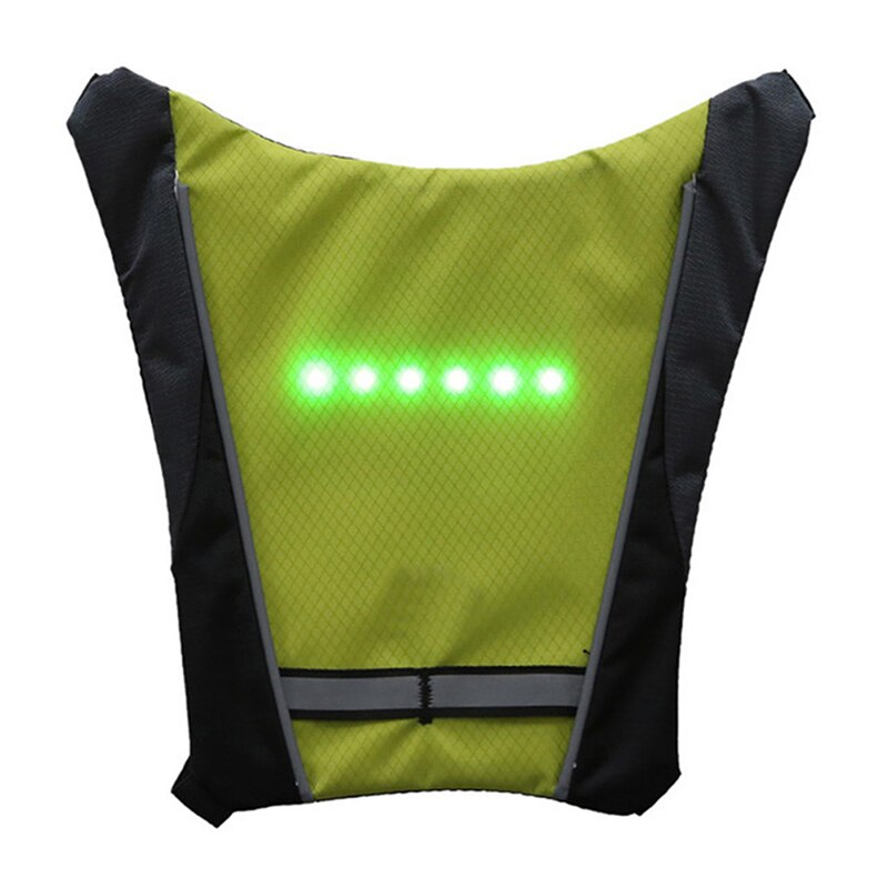LED Drahtlose Radfahren Weste Fahrrad Sicherheit LED Blinker Licht Weste Warnung Westen