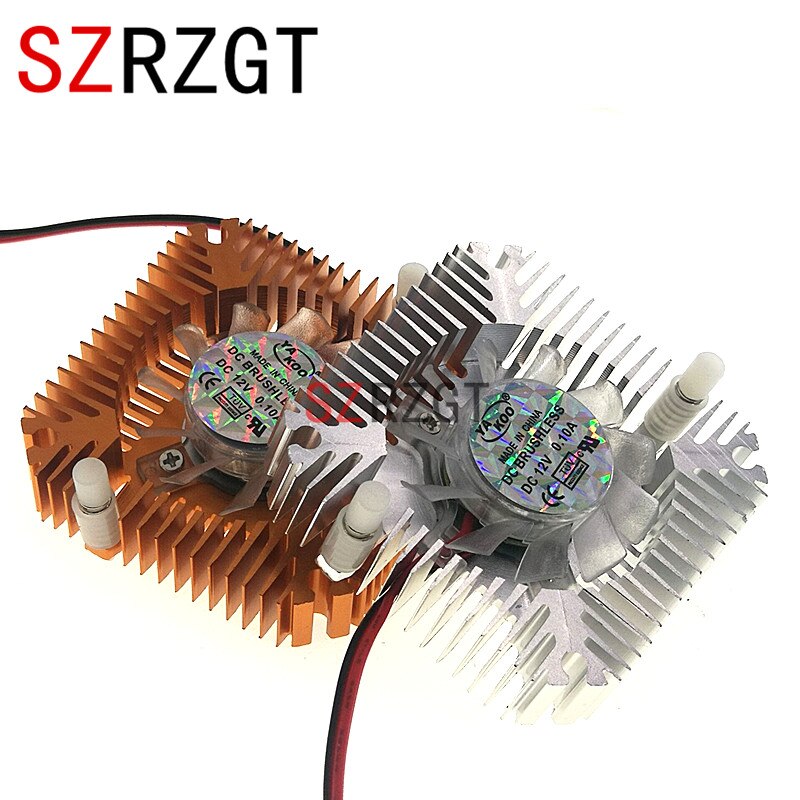 Dc12v aluminium koellichamen met ventilator voor koeling van de koeler