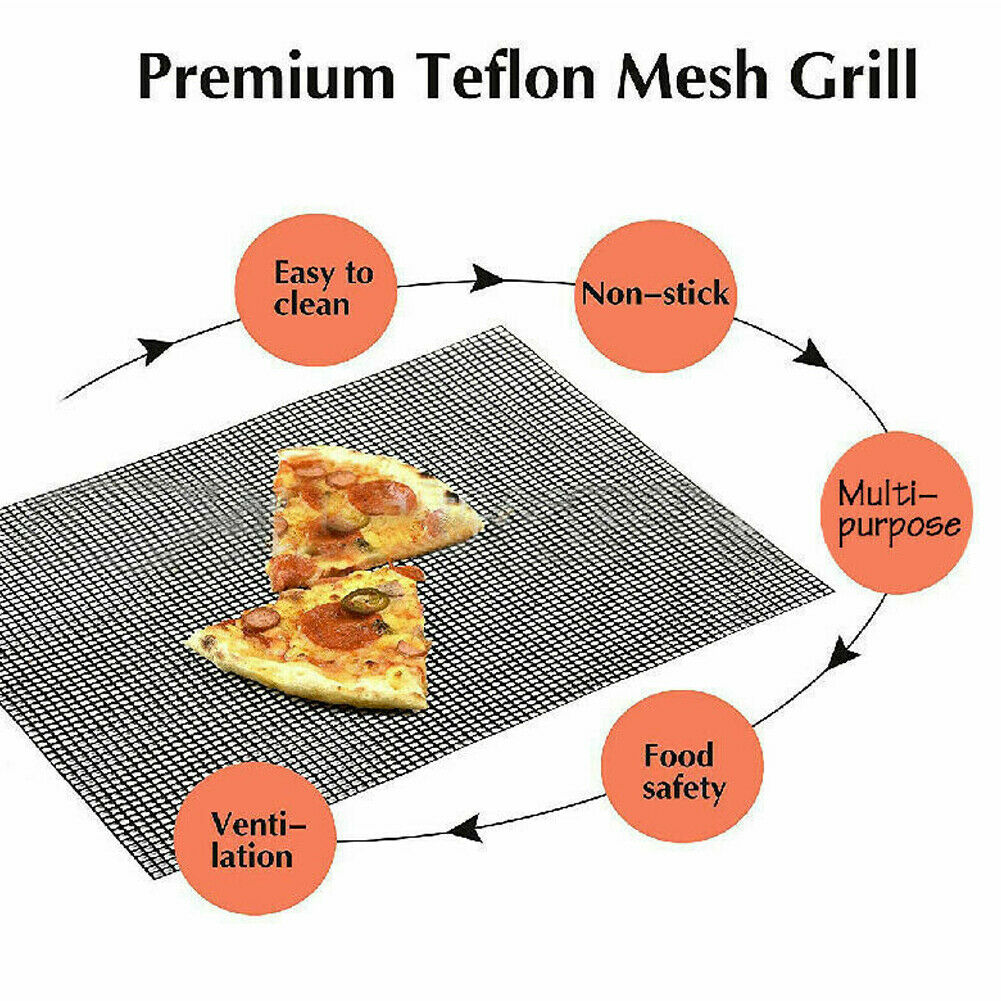 Thuis Grill Mat Bbq Grill Mesh Mat Non-stick Koken Sheet Liner Vis Camping