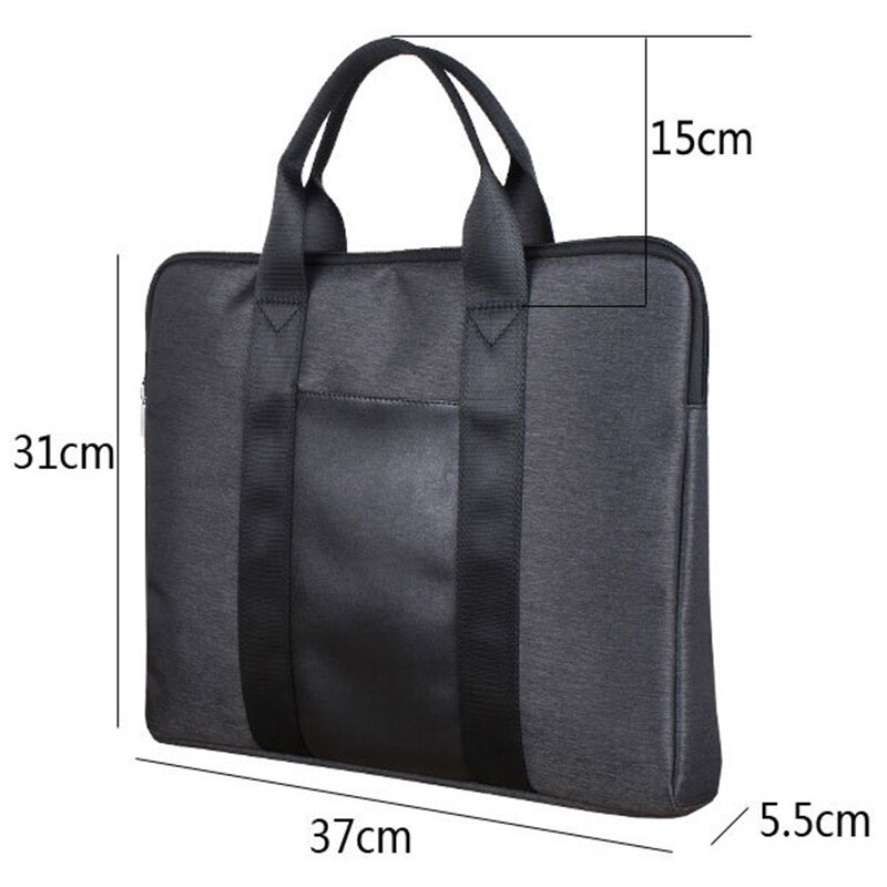 Business Office Men'S Briefcase Practical Simple Large Capacity File Bag Oxford Cloth Handbag