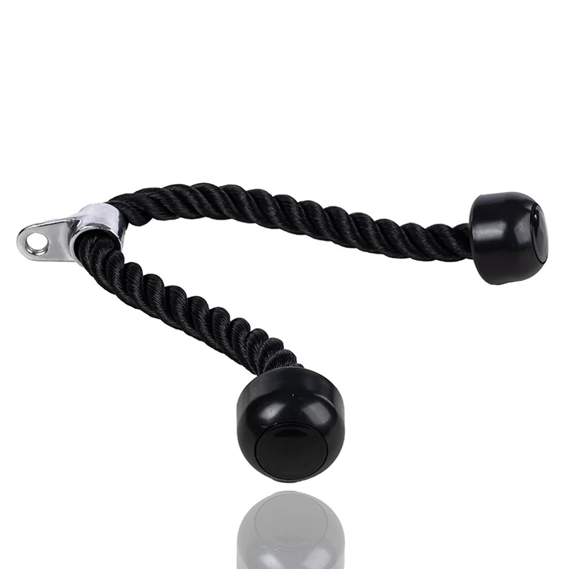 70cm/90cm Triceps Rope Fitness Pulldown Machine Handle Biceps Triceps Back Shoulder Muscle Exerciser Fitness Equipment Home Gym